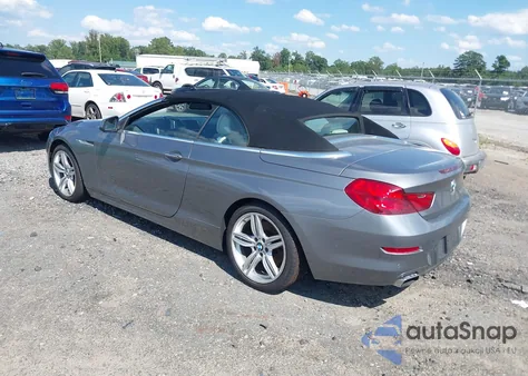 2012 BMW 650I from USA, damaged, VIN WBALZ3C56CDL71752